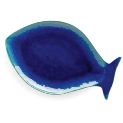 Dori Dourada 12" Serving Dish (blue)