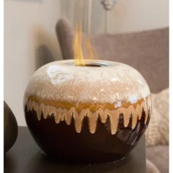 EchoFlame Seville Ceramic Fire Bowl