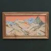 Embroidered Cordillera Landscape Wall Art