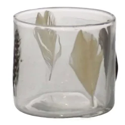Enameled Feather Hurricane, Large