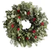 Eucalyptus Berry Wreath, 18" Dia.