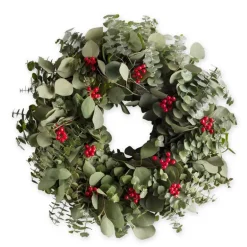 Eucalyptus Berry Wreath with Hanger