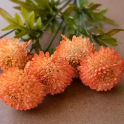 Faux Ball Dahlias, Set of 3