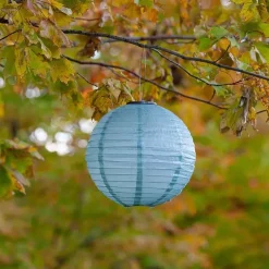 Festival Nylon Solar Lantern - Sage