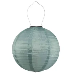Festival Nylon Solar Lantern - Sage