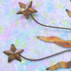 Flamed Sun, Moon, and Stars Hanging Ornament
