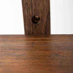 Floating Vertical Wall Shelf, 4-Shelf - Ebony