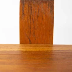 Floating Vertical Wall Shelf, 4-Shelf - Walnut