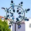 Flowering Sway Vibrant Kinetic Wind Spinner