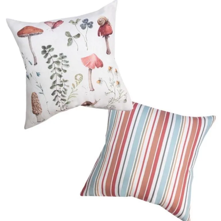 Forest Treasures Climaweave Reversible Indoor/ Outdoor 18" Sq. Pillow