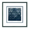 Framed Abstract Paper Wall Art - Mulberry Arte En Azul II