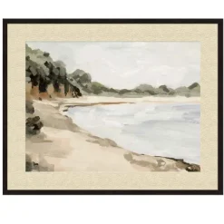 Framed Giclée Wall Art - Bluff Bay II