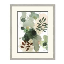 Framed Giclée Wall Art - Sage Bliss Set of 2