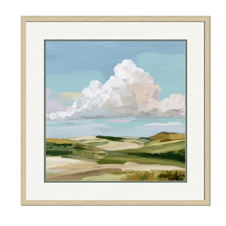 Framed Giclée Wall Art - Sunny View II