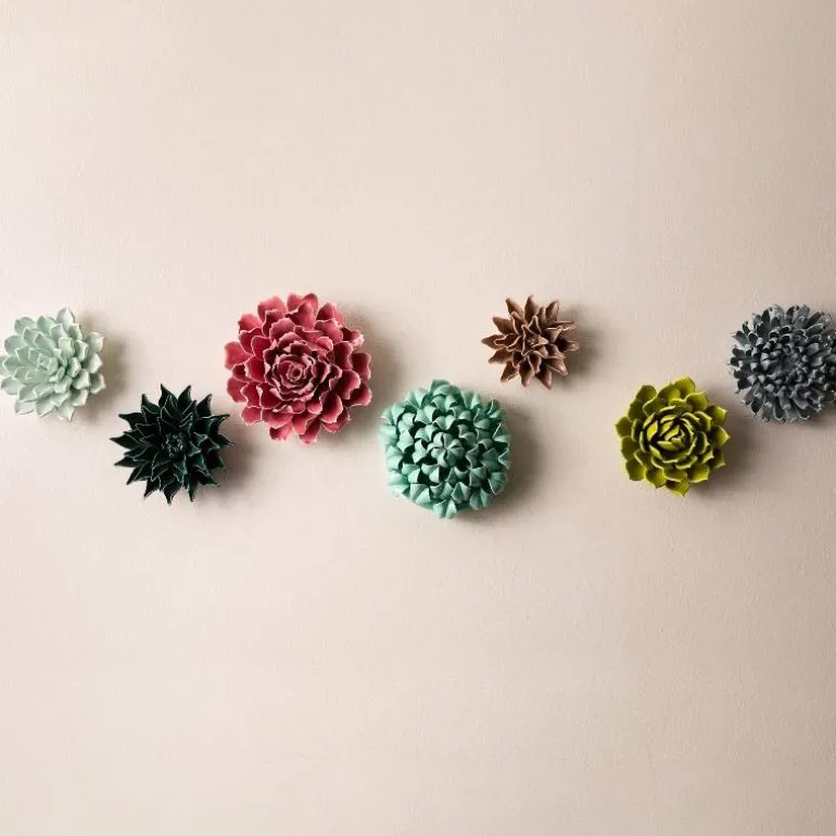 Fresh Collection Ceramic Wall Art, Set of 7