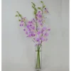 Fresh Cut Small Orchid Bunch in Glass Vase - Pink