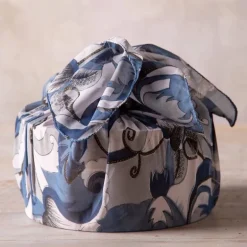 Furoshiki-Style Sari Fabric Gift Wrap, Set of 6