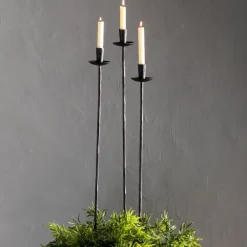 Garden Stake Taper Candle Holder