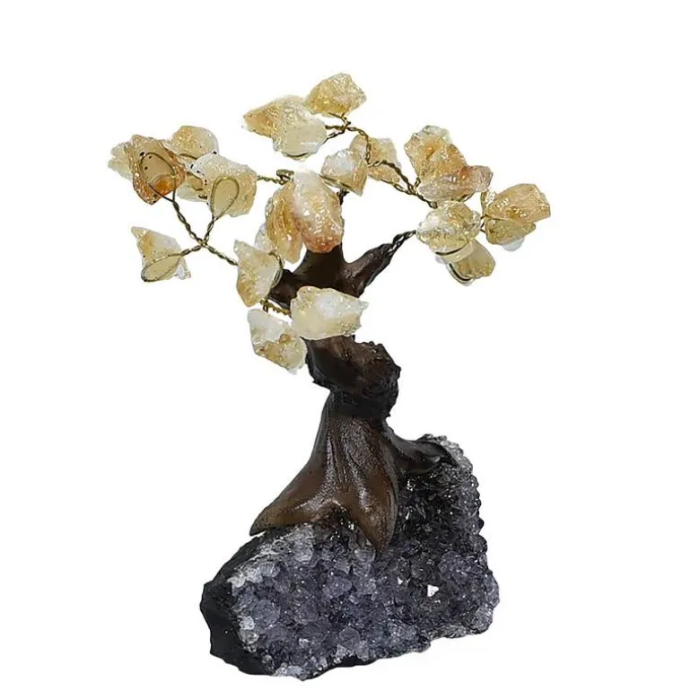 Gemstone Bonsai Tree, Small (Citrine)