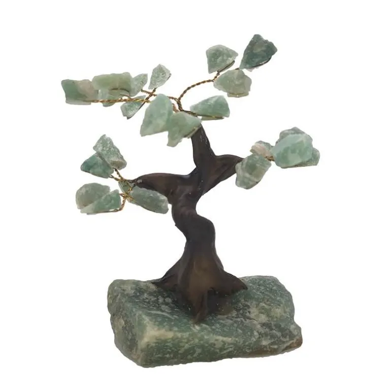 Gemstone Bonsai Tree, Small (Green Quartz)