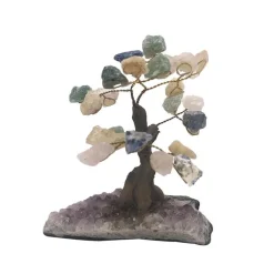 Gemstone Bonsai Tree, Small (Mixed Gemstones)