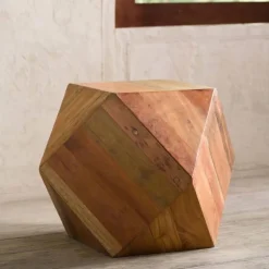 Geometric Side Table