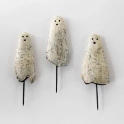 Ghost Pumpkin Picks, Set of 3