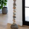 Giant Stone Cairn 36" Tower Sculpture
