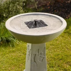 Gingko IntelliSOLAR Birdbath with Remote