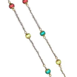 Glass and Tinsel Retro-Style Garland