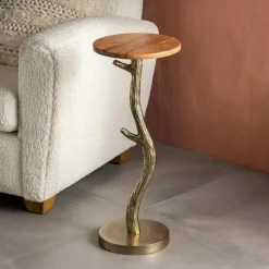 Gold Branch Drink Table