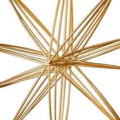 Gold Star Ornament, 8"Dia.
