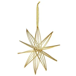 Gold Star Ornament, 8