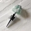 Green Fluorite Wine Stopper