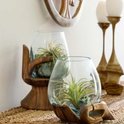 Gyan Carved Hand Vase