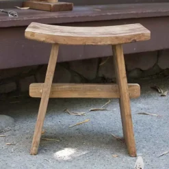 Habini Japanese Teak Stool