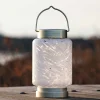 Hand-blown Solar Boater Lantern - Cylinder