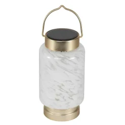 Hand-blown Solar Boater Lantern - Cylinder
