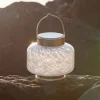 Hand-blown Solar Boater Lantern - Square