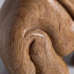 Hand-Carved Wooden Elephant Wine Bottle Display