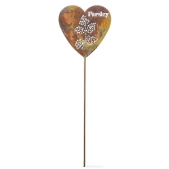 Handcrafted Flamed Copper Herb Stake - Parsley