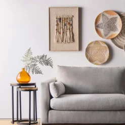 Handcrafted Yarn Twisted Woven Wall Art
