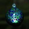 Hanging Solar Orb Light - Blue