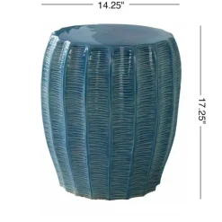 Harbor Ceramic Garden Stool