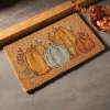 Harvest Pumpkins Coir Mat, 30 x 18