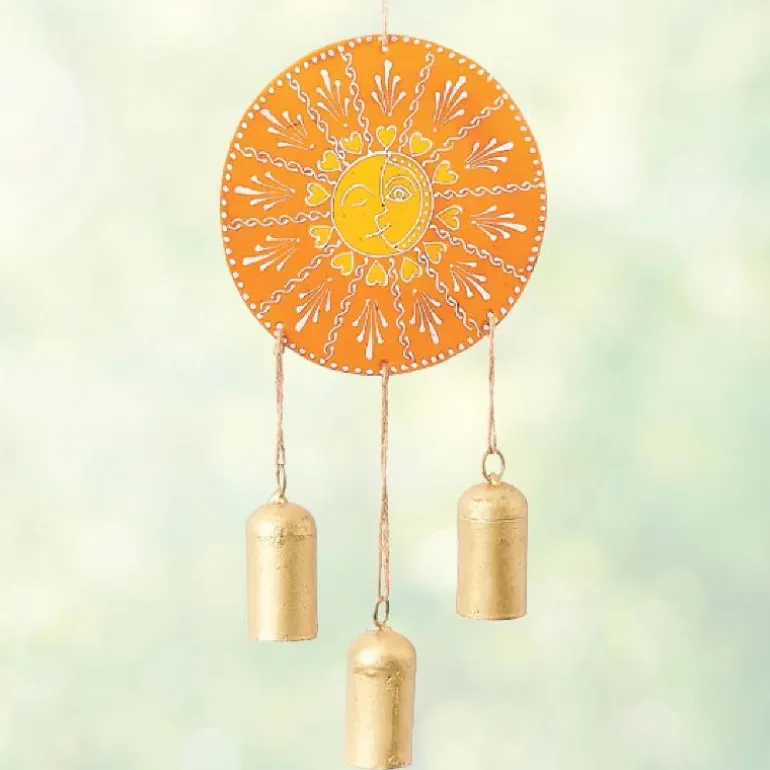 Henna Sun Bell Wind Chime