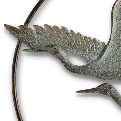 Herons In Flight Garden Wall Art
