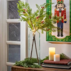 Indoor/Outdoor Cedar Branches (set of 2)