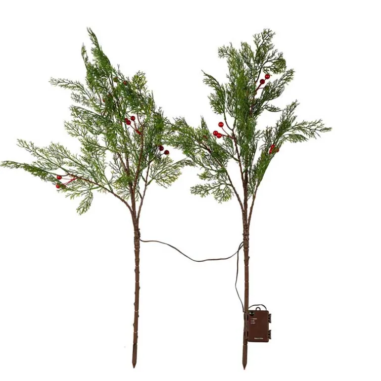 Indoor/Outdoor Cedar Branches (set of 2)