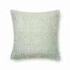 Indoor/Outdoor Colorful Pillow, 22" sq. - Aqua